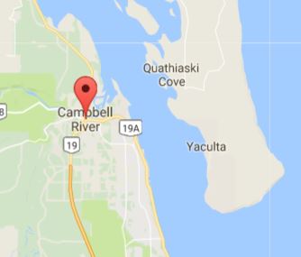 Campbell River Google Map