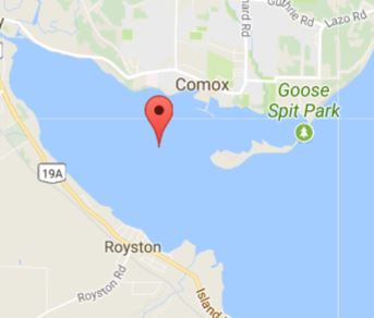 Comox Google Map