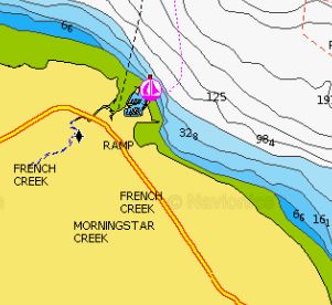 French Creek Navionics Chart