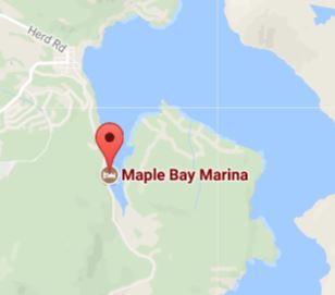 Maple Bay Google Map