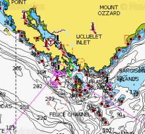 Ucluelet Navionics Chart